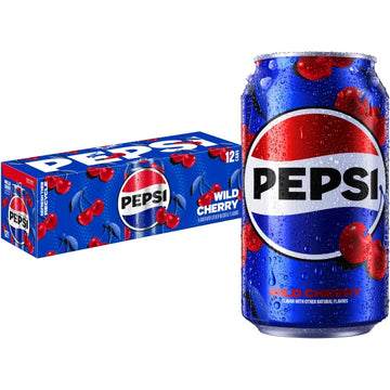 12 Pack x Pepsi Wild Cherry Soda 355ml